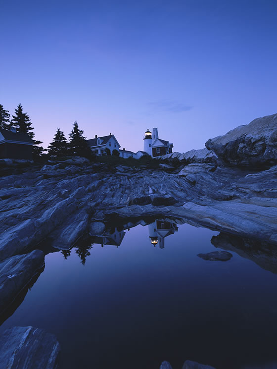 Pemaquid Light Reflection
